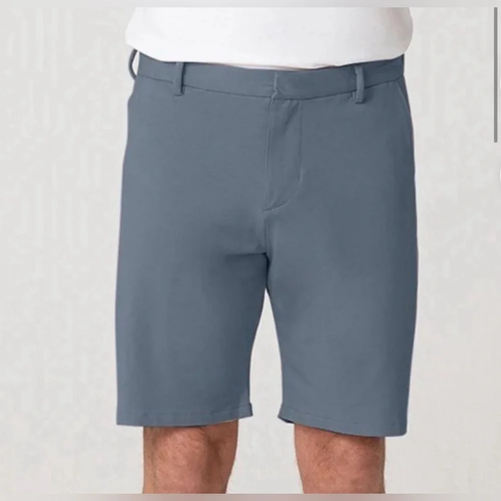 Swet Tailor Men's‎ The Everyday Chino Short in French Grey Waist Size 34 NWT